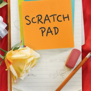 scratch pad book cover